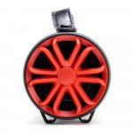 Wholesale Outdoor Drum Style Portable Bluetooth Speaker with Handle S33C (Black Red)